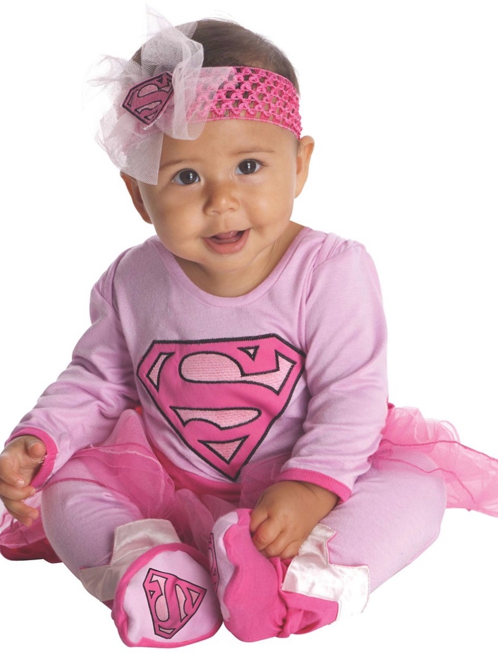 Rubies Baby Supergirl-Inspired Tutu Costume Romper 0-6 Months